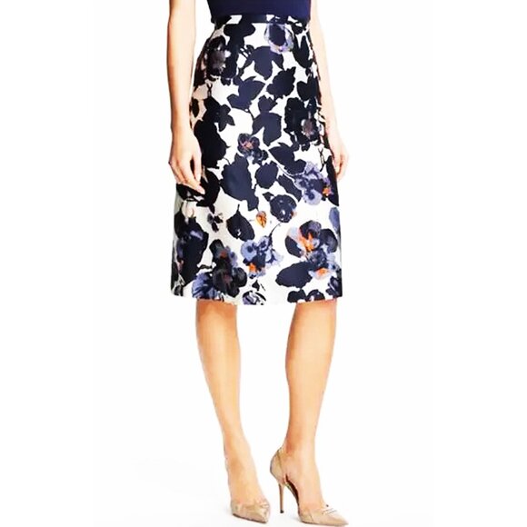 🌹ELEGANT SILKY HOST PICK 🌹 💐 🏵 HUGO BOSS A-Line Silk Skirt
